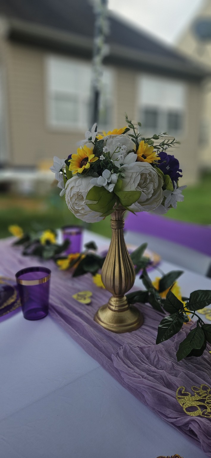 Purple & Sunflower Sweet 16 — photo 12