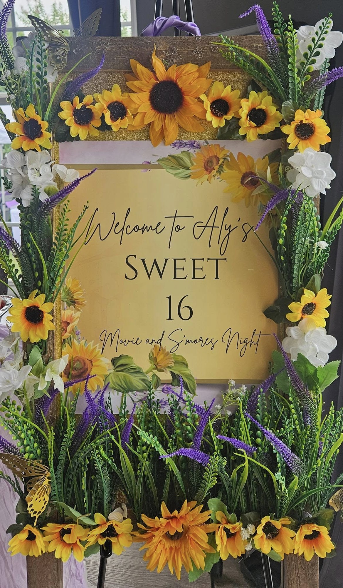 Purple & Sunflower Sweet 16 — photo 5