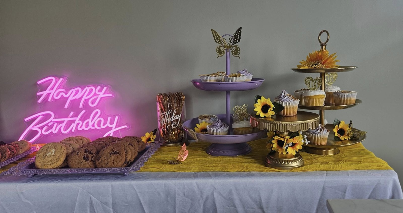 Purple & Sunflower Sweet 16 — photo 7