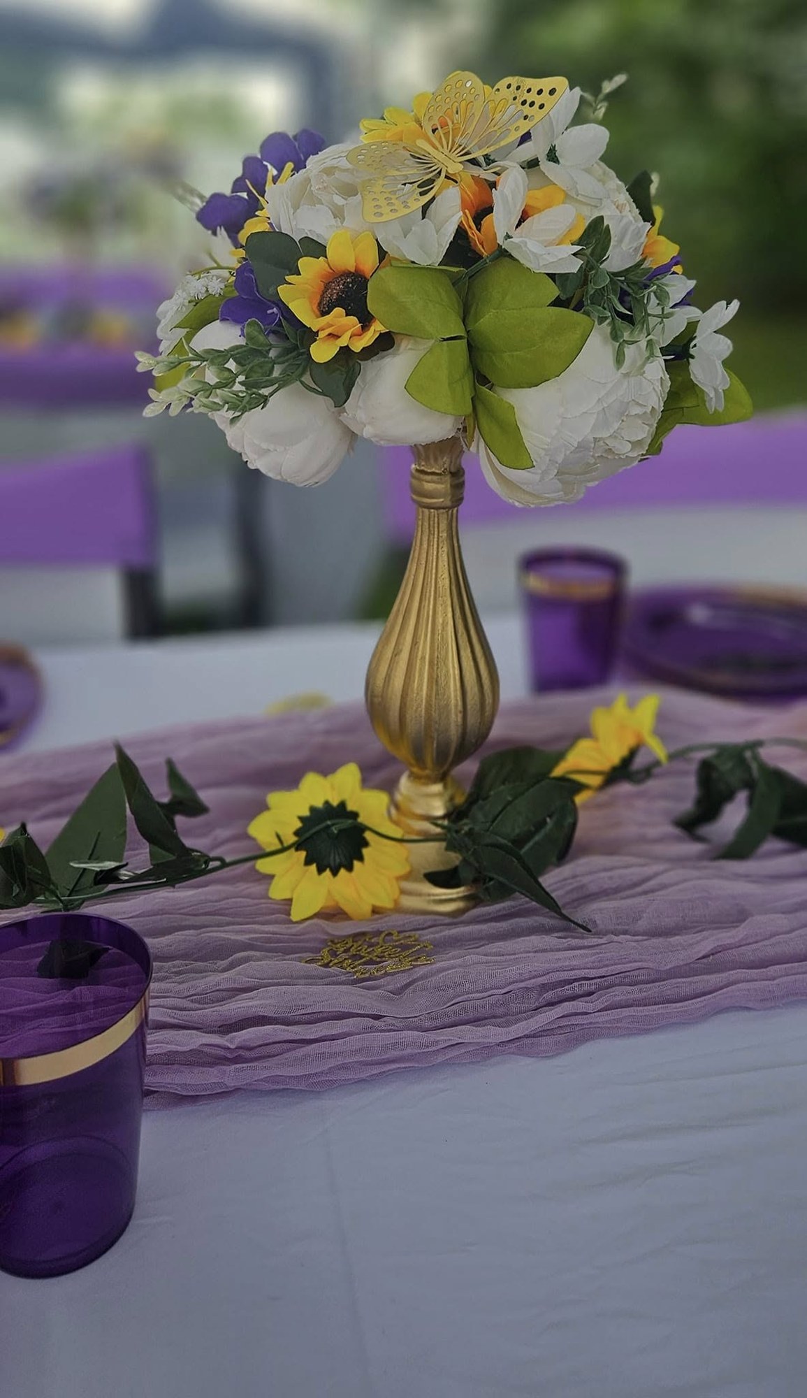 Purple & Sunflower Sweet 16 — photo 8