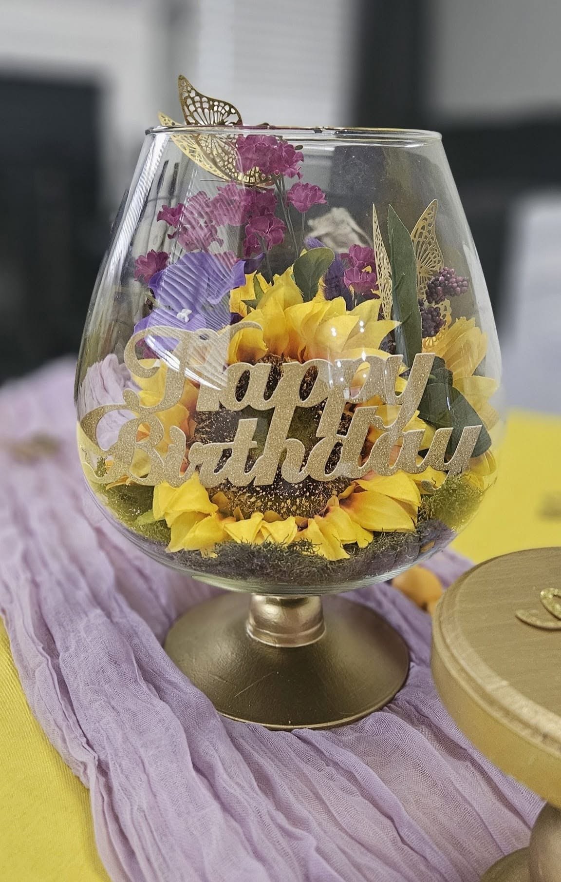 Purple & Sunflower Sweet 16 — photo 9